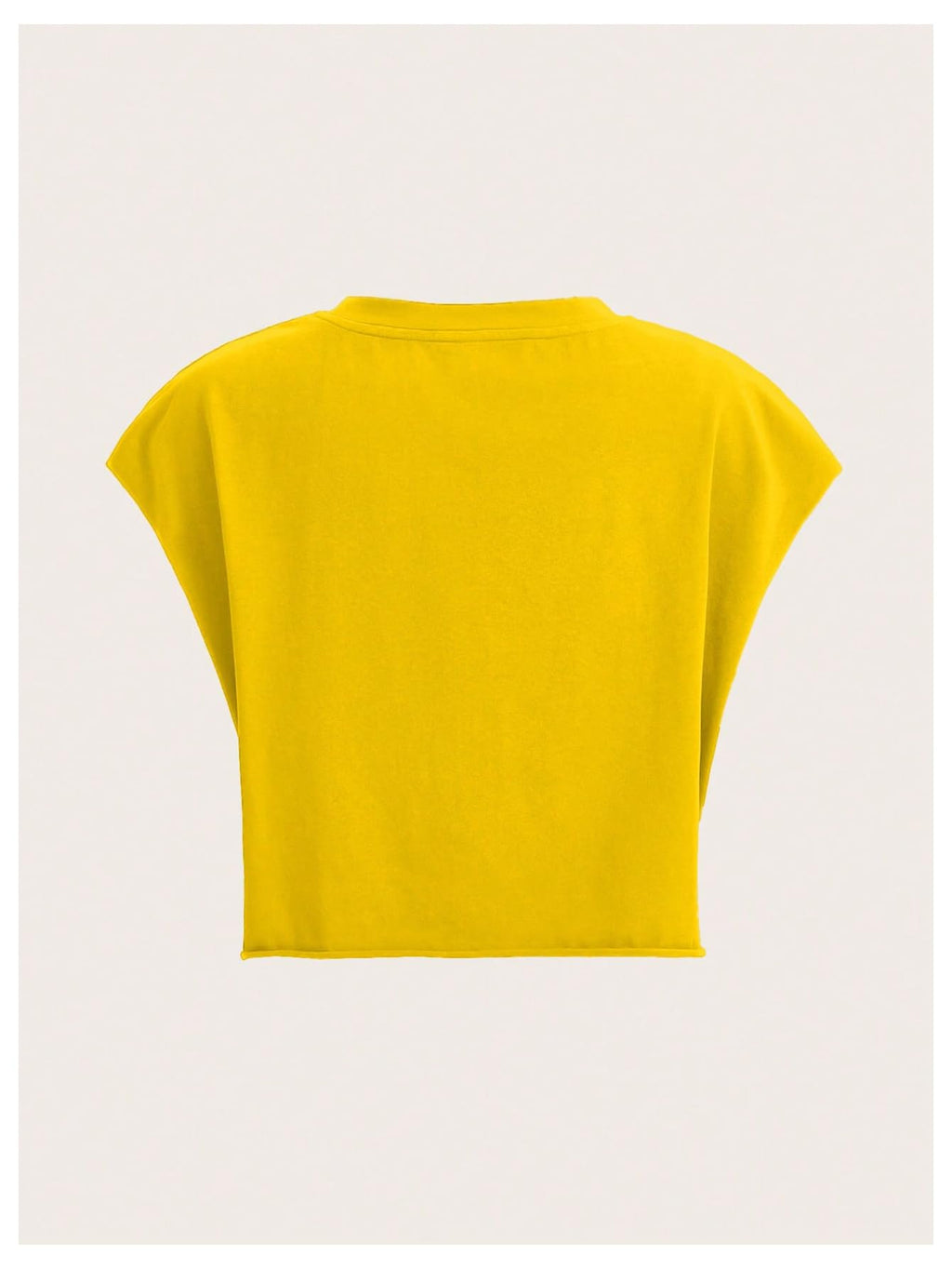 Letter Car Graphic Crop Tops