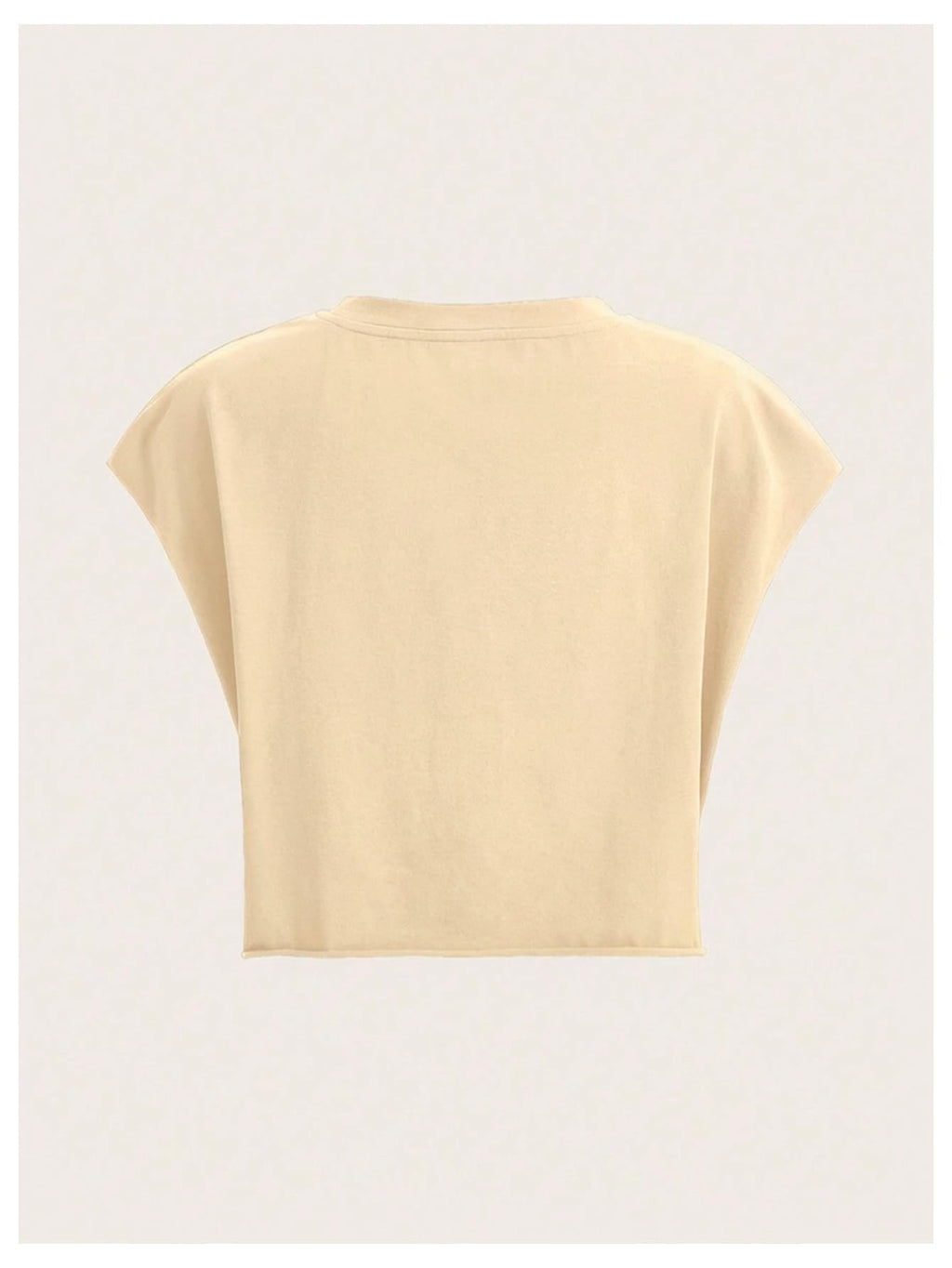 Letter Car Graphic Crop Tops