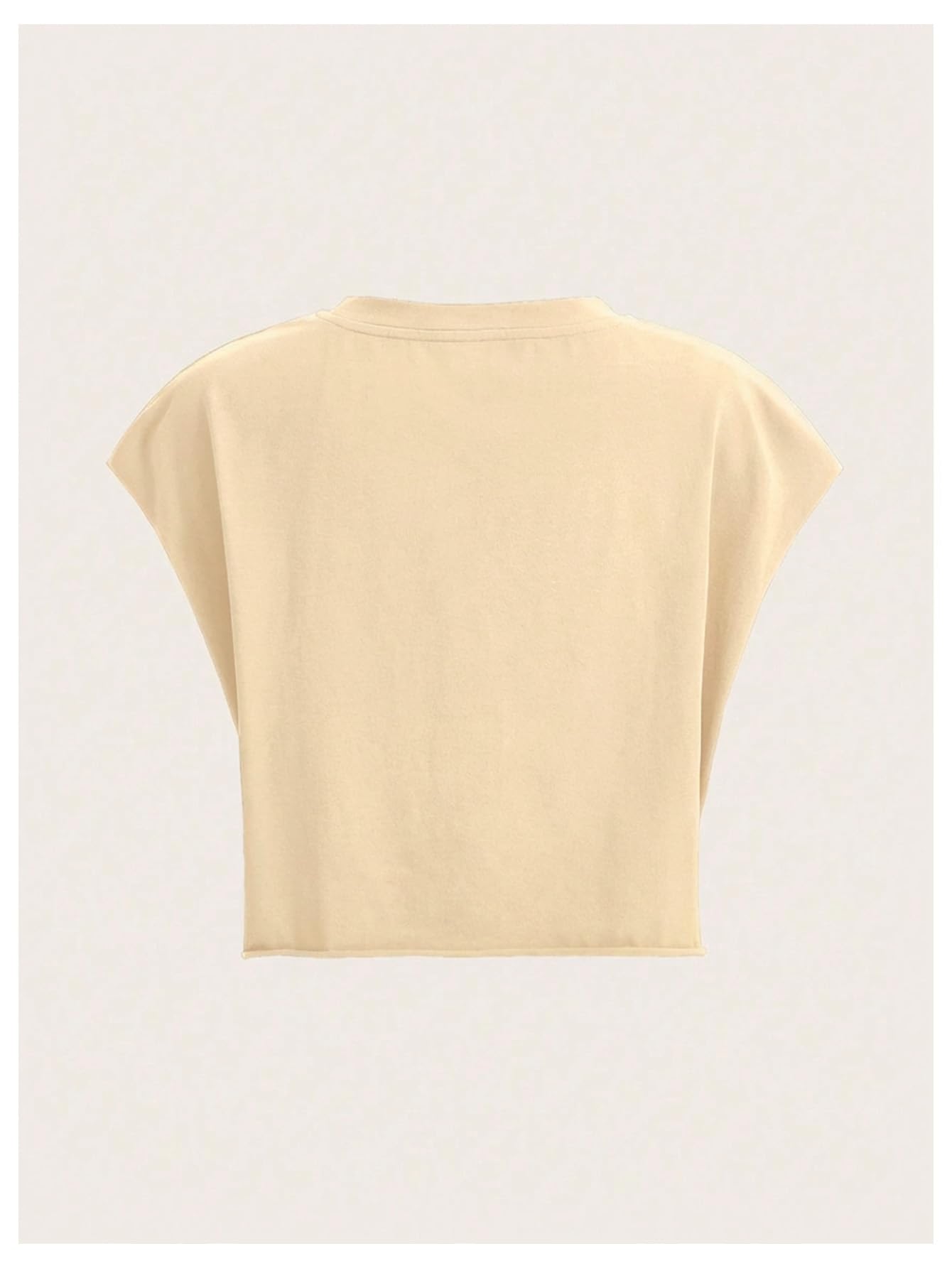 Letter Car Graphic Crop Tops