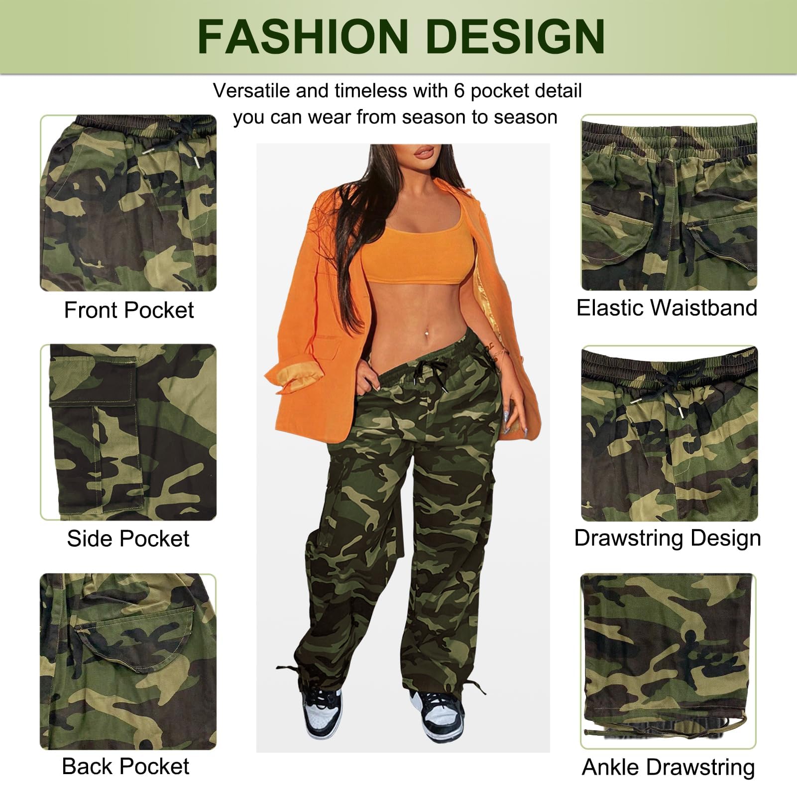 Camo Cargo Pants