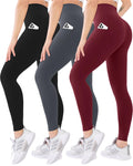 3 Pack High Waisted Leggings