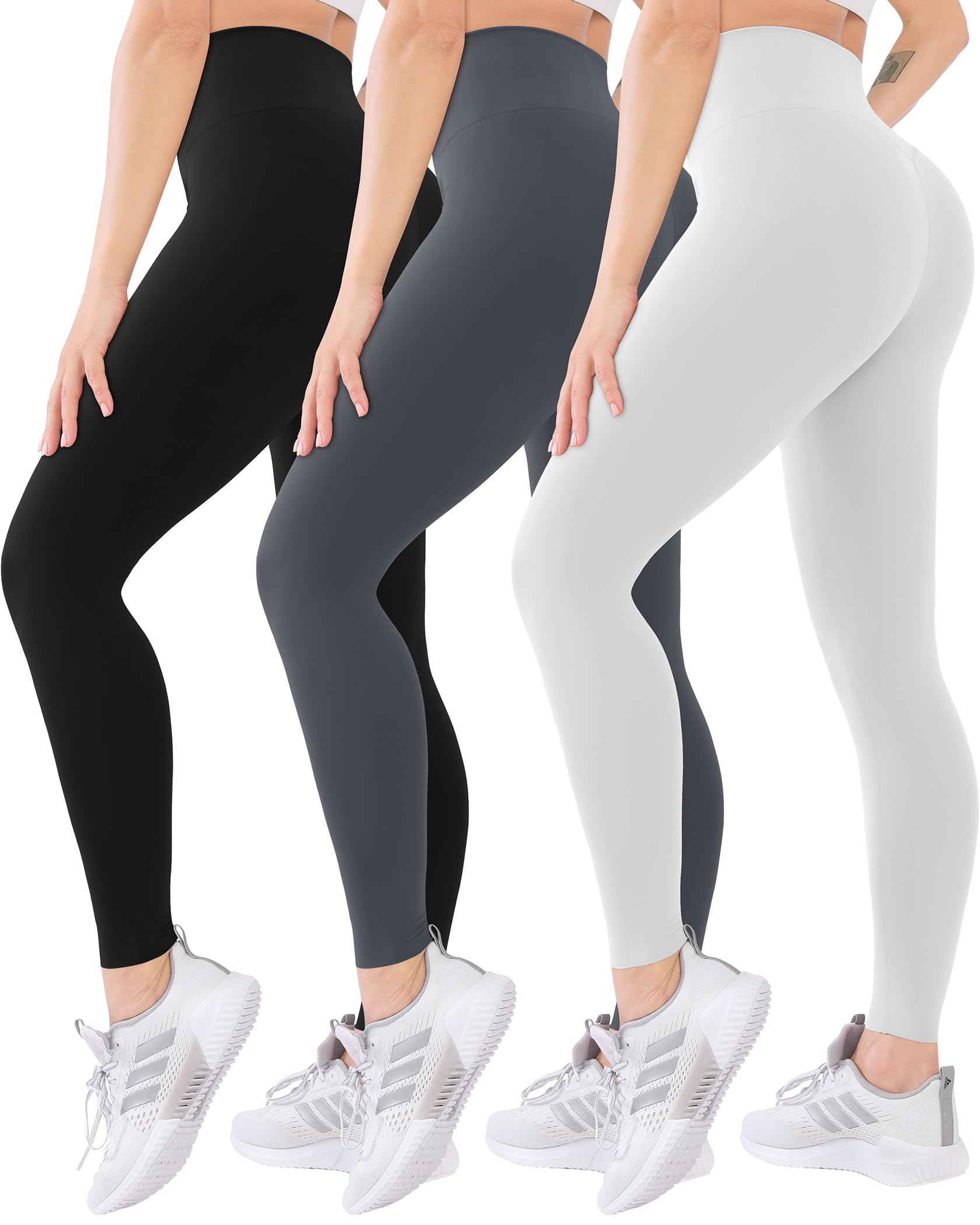 3 Pack High Waisted Leggings