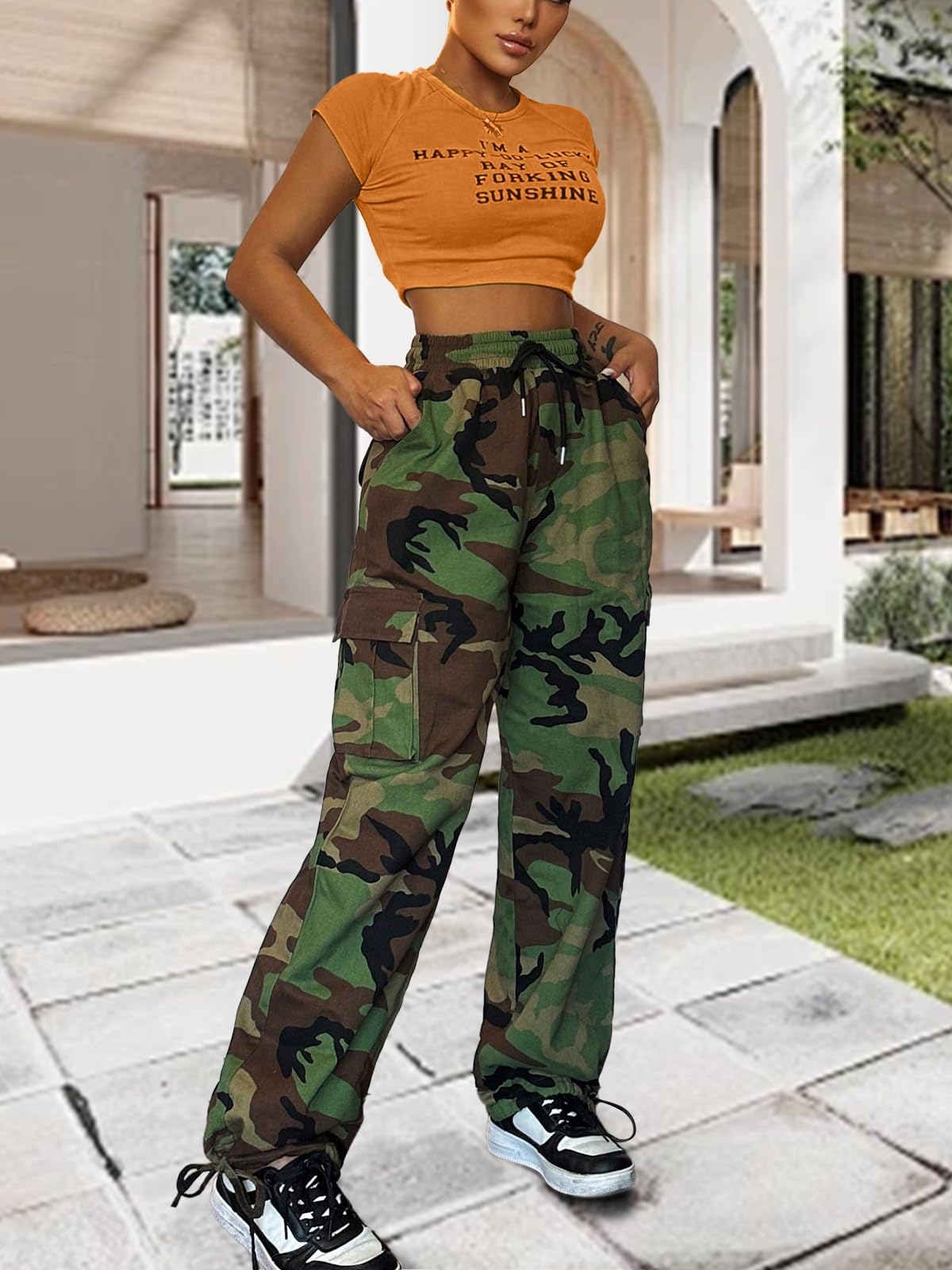 Camo Cargo Pants