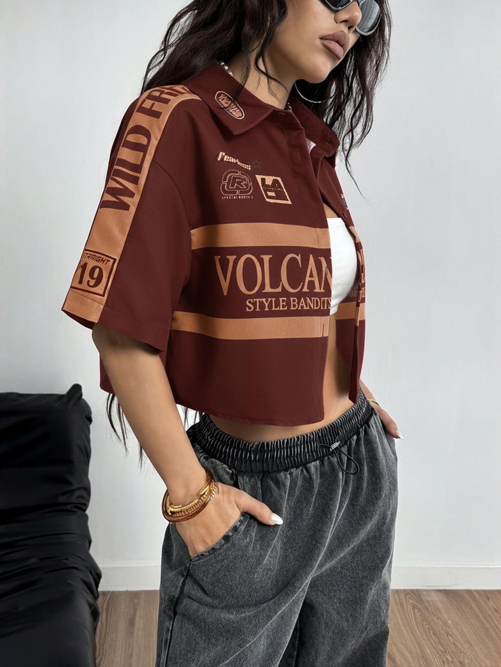 Summer Button Down Vintage Shirt