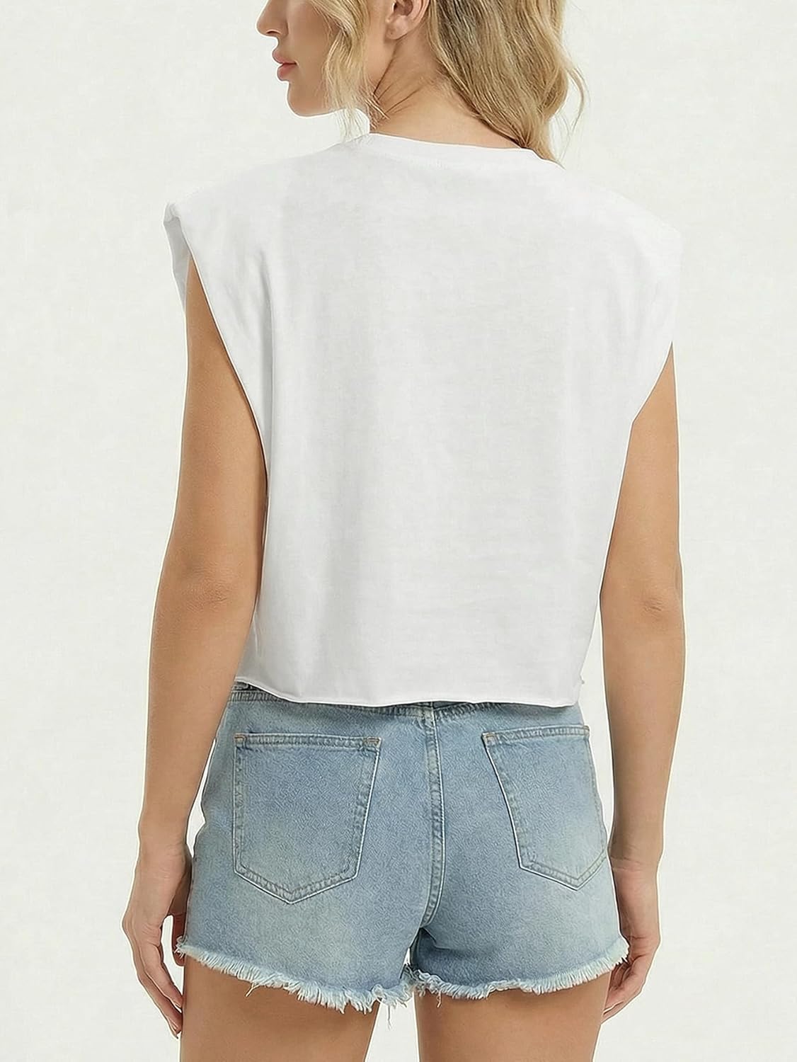 Letter Car Graphic Crop Tops