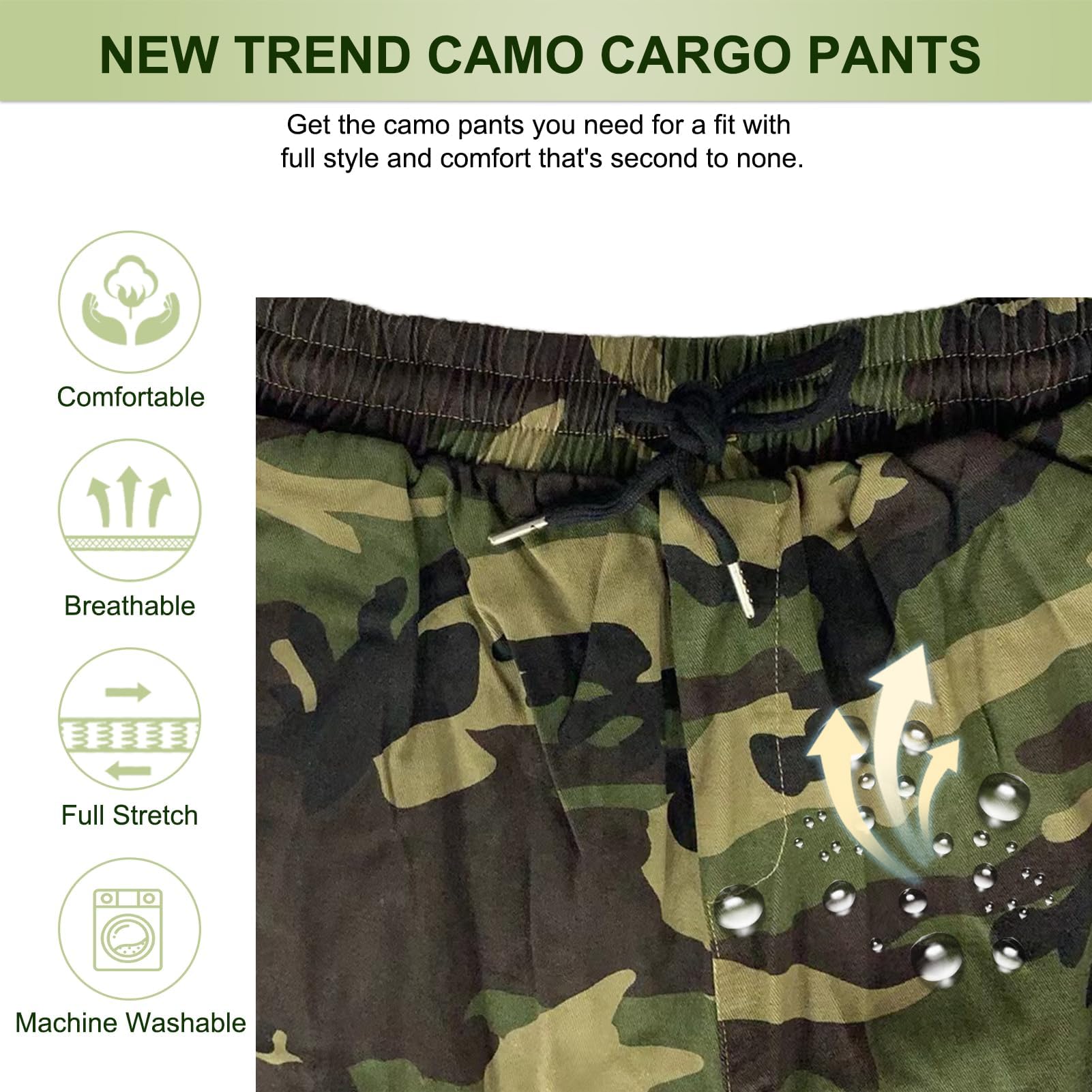 Camo Cargo Pants